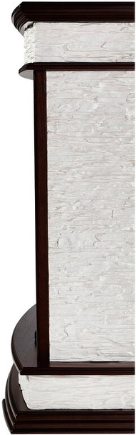 Портал для камина Electrolux Scala Classic сланец скалистый белый темный дуб