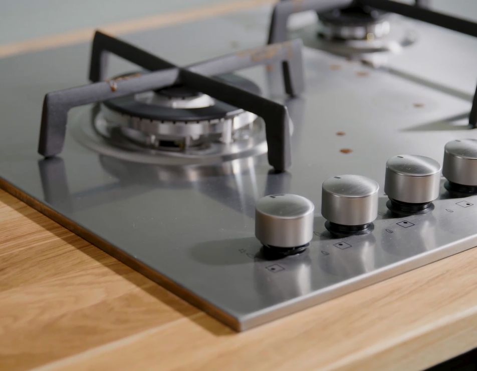 Как почистить газовую варочную панель Electrolux из нержавеющей стали