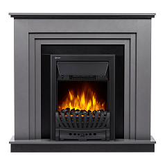 Каминокомплект: камин Electrolux Classic EFP/P-1020LS, портал Grado Classic графит