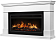 Каминокомплект: Очаг Electrolux EFP/P-3620LS, портал California 42/40/36, белый