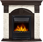 Портал для камина Electrolux Torre Classic белый сланец венге