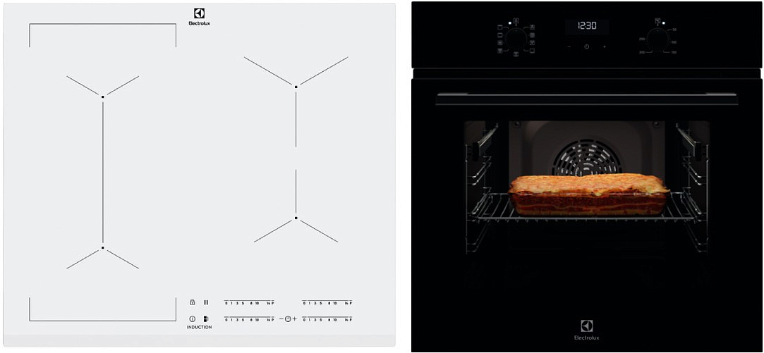 Комплект Electrolux (EIV63440BW, EOF5C50BZ) preview 1