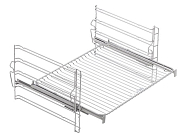 Телескопические направляющие одноуровневые Electrolux TR1LFSTV_H