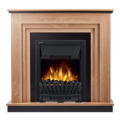 Каминокомплект: камин Electrolux Classic EFP/P-1020LS, портал Grado Classic дуб сонома