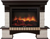 Портал для камина Electrolux Forte Classic Белый камень, Венге