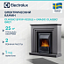 Купить Каминокомплект: камин Electrolux Classic EFP/P-1020LS, портал Grado Classic графит