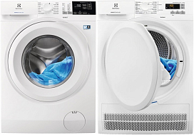 Комплект Electrolux PerfectCare 600 (EW6F4R28WU, EW6CR527P)