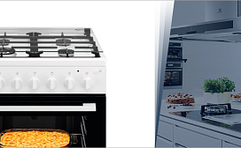 Как включить гриль в электрической плите Electrolux