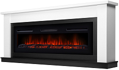 Каминокомплект: камин Electrolux Infinity EFP/P-1600ULS, портал Canto Long белый