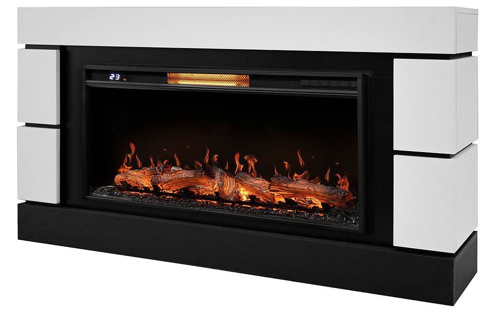 Каминокомплект: Очаг Electrolux EFP/P-3620LS, портал Moderno 42/40/36, белый preview 2