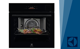 Как установить часы на духовом шкафу Electrolux