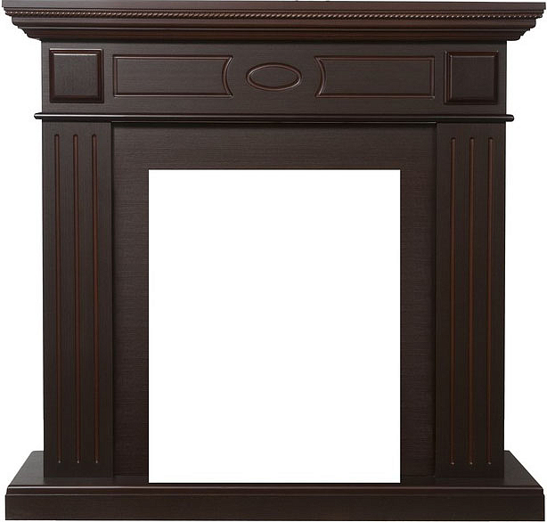 Портал для камина Electrolux Bianco Classic темный дуб preview 1