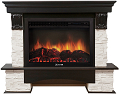 Портал для камина Electrolux Pietra 25S Белый камень, Венге