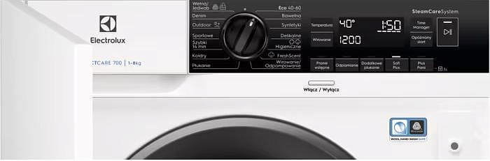 Встраиваемая стиральная машина Electrolux EW7N7F348SIP preview 2
