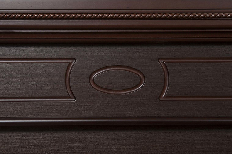 Портал для камина Electrolux Bianco Classic темный дуб preview 3