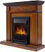 Купить Портал для камина Electrolux Bianco Classic орех preview 2