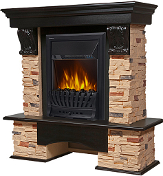 Портал для камина Electrolux Pietra Classic сланец натуральный венге
