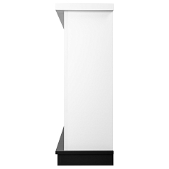 Каминокомплект: камин Electrolux Infinity EFP/P-1600ULS, портал Canto Long белый