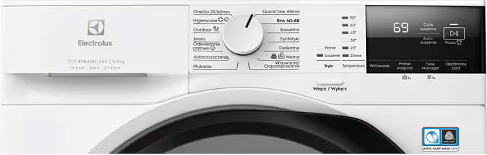 Стирально-сушильная машина Electrolux EW7W2492P preview 2