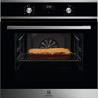 Духовой шкаф Electrolux EOF5F50BX в Москве по цене 48790 руб. с официальной гарантией производителя, смотрите инструкции и отзывы на духовку Электролюкс EOF5F50BX