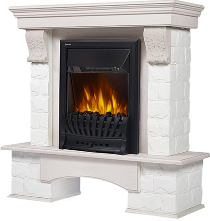 Портал для камина Electrolux Forte Classic белый беленый дуб preview 2
