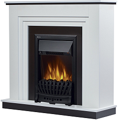 Каминокомплект: камин Electrolux Classic EFP/P-1020LS, портал Grado Classic белый