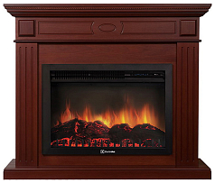 Портал для камина Electrolux Bianco 25 Красное дерево
